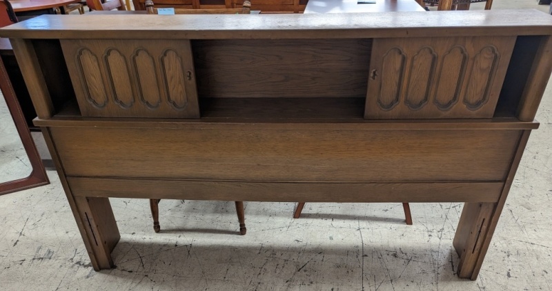 Full Sized Kroehler MCM Headboard and Footboard