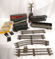 Vintage Railroad Toy Lot - NYC, B&O Carts + Tracks + Model Railroad Switches (Japan)