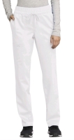 New Size Large | Cherokee Authentic Workwear Revolution Tapered Leg 5 Pocket Scrub Pant | WW105 WHT