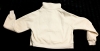 New Size Small (Oversized) | &frac34; Zip Crop Front Pocket Cotton Mix Sweatshirt - 3