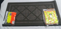 39x22" Area Rug & Safety Vests & Mesh