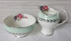 Paragon Cup & Saucer & Paragon Double Warrant Cream and Sugar . Cup and Saucer ring true - 4