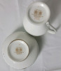 Paragon Cup & Saucer & Paragon Double Warrant Cream and Sugar . Cup and Saucer ring true - 5