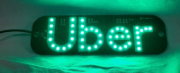 New Light Up Uber Sign (Tested for Functionality) 7&frac12;"X5&frac12;"