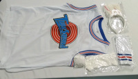 New Lola Bunny SpaceJam Costume Medium. Jersey, Socks, Gloves, Tail, Ears