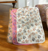 New 3 Pack Warm Paw Print Blankets - 4