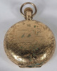 Vintage 1889 American Walthan Watch Co. Gold Plated Pocket Watch . Not over wound , Not working . Will Need service before use - 3