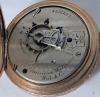 Vintage 1889 American Walthan Watch Co. Gold Plated Pocket Watch . Not over wound , Not working . Will Need service before use - 7