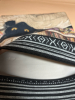 New Casual Cat Print Crossbody Bag Polyester Foldable with Adjustable Strap Dual Zipper, - 4