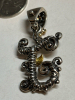 925 18K Yellow Gold Enhancer Pendant Stamped Barbara Bixby - 2
