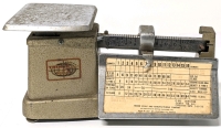 Vintage 1972 Triner Letter Mail Postage Scale No. AA-1 Up to 16 oz / 1lb | 9.5" x 5" Tall