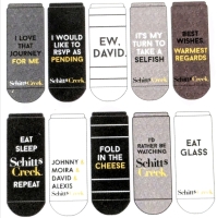 New Shoe Size 4-10 | 10 Pairs of SCHITT$ CREEK Low Cut Socks | Fold in the Cheese!