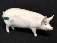 BESWICK Pig Figure 6" Long