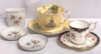 Aynsley Teacup & Saucer & Demitasse Coalport Cup & Saucer +