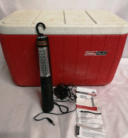 Coleman Cooler & Motomaster Cordless Work Light - Working