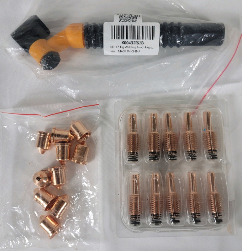 New - NR-17 Tig Welding Torch Head & Plasma Tips