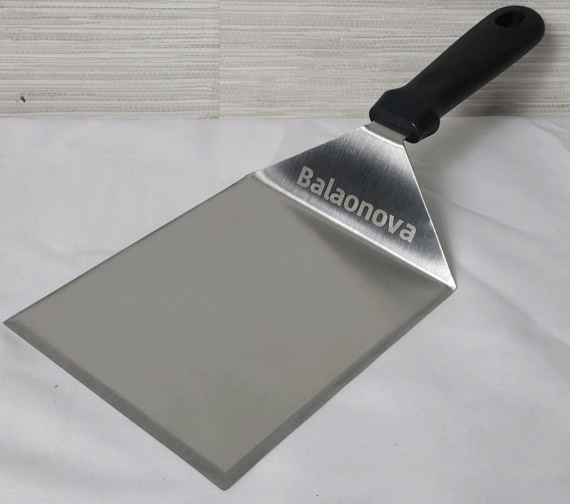 New - Balaonova Stainless Steel Grill Spatula . Spatula Surface measures 5"&times;6"