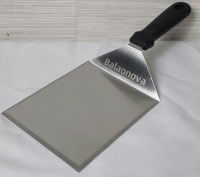 New - Balaonova Stainless Steel Grill Spatula . Spatula Surface measures 5"&times;6"