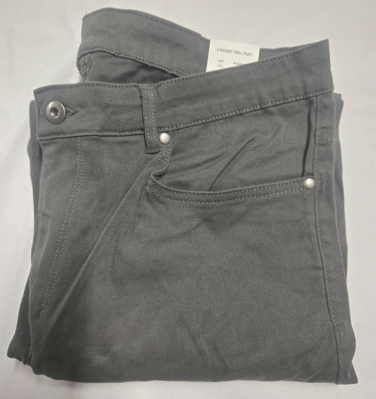 Clique | Size 34/34 Mens 5 Pocket Twill Pant