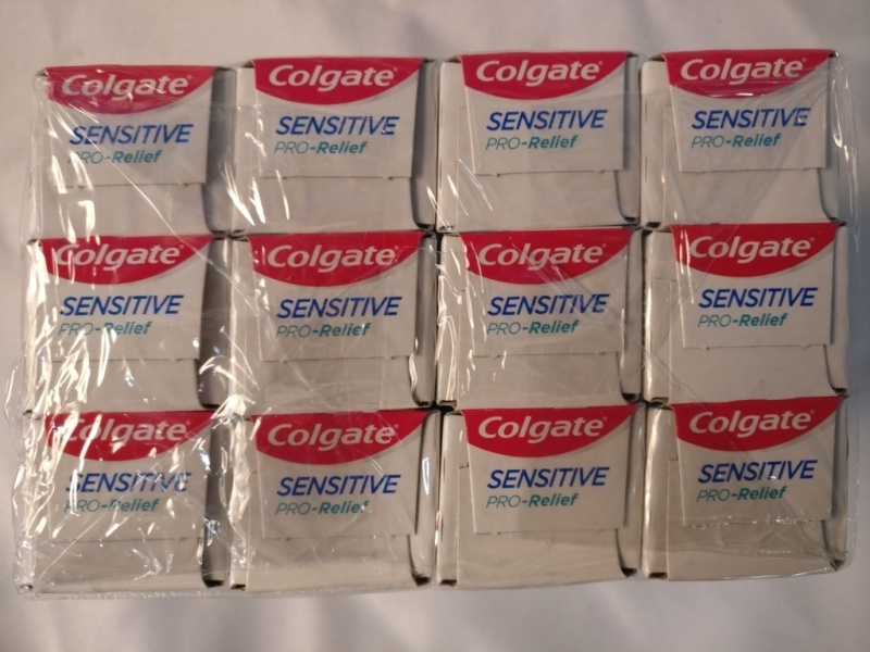 12 New Colgate Sensitive Pro-Relief Toothpaste