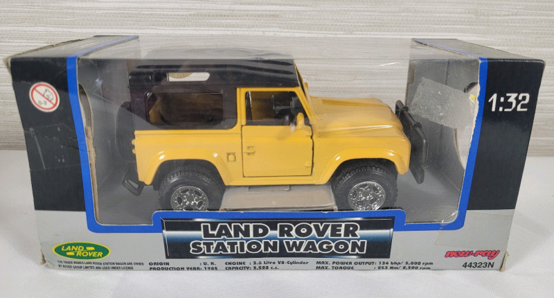 1985 Land Rover Station Wagon Diecast Car , 1:32 Scale