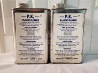 2 New PK Plastic Cleaner 16 fl oz (472ml) each