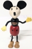 Schylling Retro Disney Collection: Mickey Mouse FUN-E-FLEX Wooden Doll w Original Box | 5.5" Tall - 2