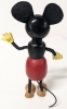 Schylling Retro Disney Collection: Mickey Mouse FUN-E-FLEX Wooden Doll w Original Box | 5.5" Tall - 4