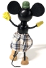 Schylling Retro Disney Collection: Minnie Mouse FUN-E-FLEX Wooden Doll w Original Box | 5.5" Tall - 3