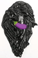 Stunning Large Nude Male Relief Couple Wall Art from Toronto Artist | Limited Edition 33/2500 | 14" x 22.25" Long
