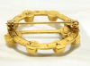 British Museum Medieval Lovers Brooch with Bezel Cabs Christopher Columbus Brooch Replica Signed BMPL - 2
