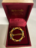 British Museum Medieval Lovers Brooch with Bezel Cabs Christopher Columbus Brooch Replica Signed BMPL - 6