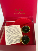 Vintage Mint KJL Kenneth Jay Lane Statement Earrings Boxed Pouch Romance Card Jewelry&rsquo;s Living Legend