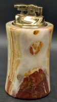 Fantastic Onyx Stone Table Lighter Made in Japan | 4.5" Tall