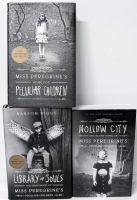 Ransom Riggs' MISS PEREGRINE'S PECULIAR CHILDREN Novels Books 1, 2 (Hollow City) & 3 (Library of Souls)