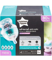 4 Pcs New | Tommee Tippee 5 0z Anti-Colic Bottles BPA Free | W/ Heat Sensing * Retails For $50+ *