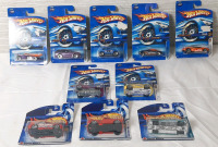(10) 2000 Hot Wheels Singles, No Duplicates