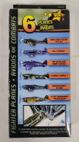 Six (6) Foam Fighter Planes . Some Assembly Required