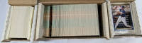 3 Complete MLB Baseball Sets 2 1991 O-Pee-Chee Premier Baseball Sets & 1 1991 Topps Baseball Stadium Club Set