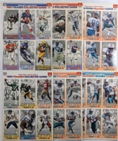 1993 NFL Gameday Collector's Cards McDonald's Limited Edition 6 Uncut Sheets