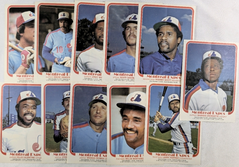1981 O-Pee-Chee Montreal Expos Trading Card Photos 11 Of 24