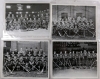 1930s Lot Of 4 Oshawa General Team Picture Prints Canadian Junior Hockey Team