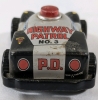 1960s Tin Highway Patrol No.3 Police Car Made In Hong Kong - 4
