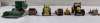 Lot Of 7 Metal Tractor Toys And 3 Metal Wagons - 5
