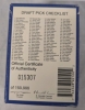 Sealed Front Row 1992 Draft Picks Complete Set. 100 Cards Total. 015307 of 150000. Sticker Stuck to Wrapper. - 3