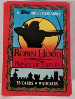 1991 Topps Robinhood Prince of Theives Complete Card Set (55 Cards, No Stickers)
