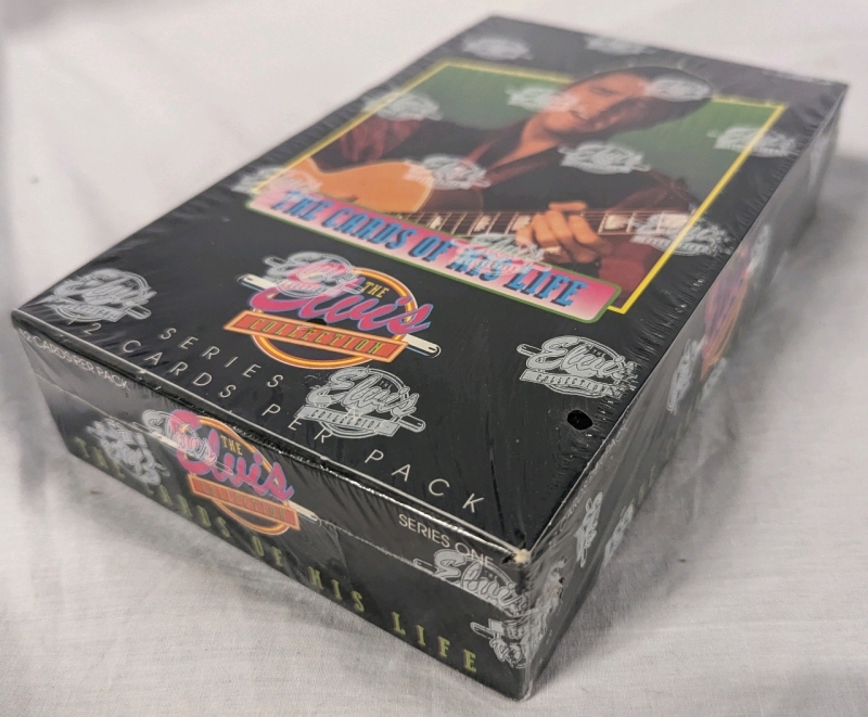 Sealed 1992 The River Group Elvis "The Cards of His Life" Box. 36 Packs per box, 12 Cards per Pack.