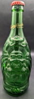 Lucky Buddha Beer, Green Glass Bottle by Inlightened Beer. Empty. 8" Tall.