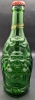 Lucky Buddha Beer, Green Glass Bottle by Inlightened Beer. Empty. 8" Tall.