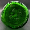 Lucky Buddha Beer, Green Glass Bottle by Inlightened Beer. Empty. 8" Tall. - 4